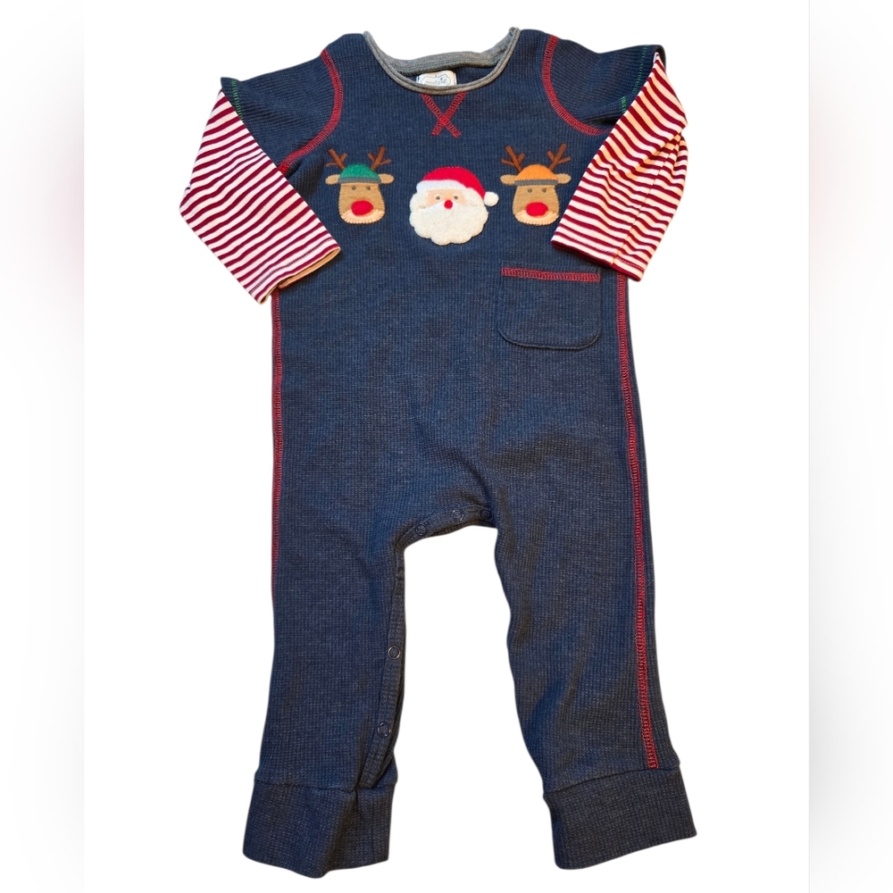 Mud Pie Festive Holiday Romper